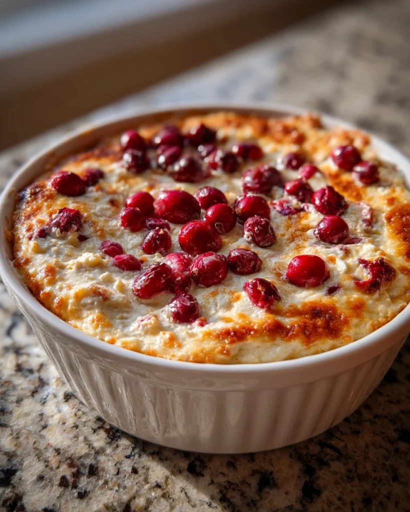 Baked Cranberry Cream Cheese Dip Recipe
