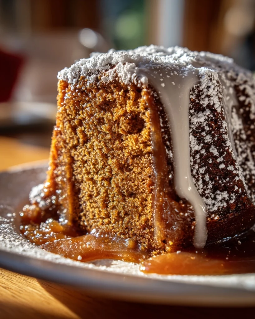 Gingerbread Pudding Cake Recipe