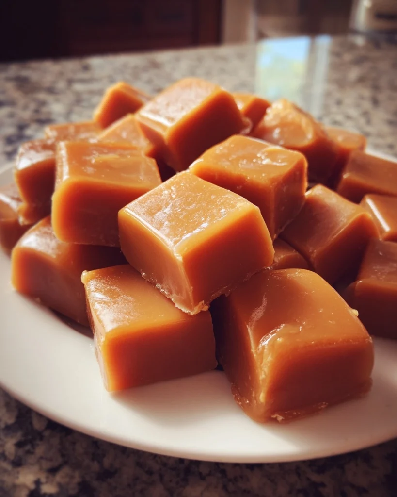 Soft and Chewy Homemade Caramels Recipe