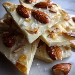 White Toasted Almond Bark with Sea Salt Recipe