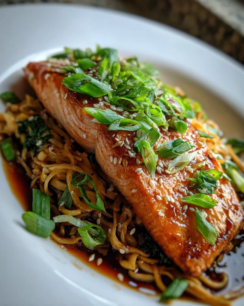Asian Salmon &amp; Noodles (Better Than Takeout in 30)