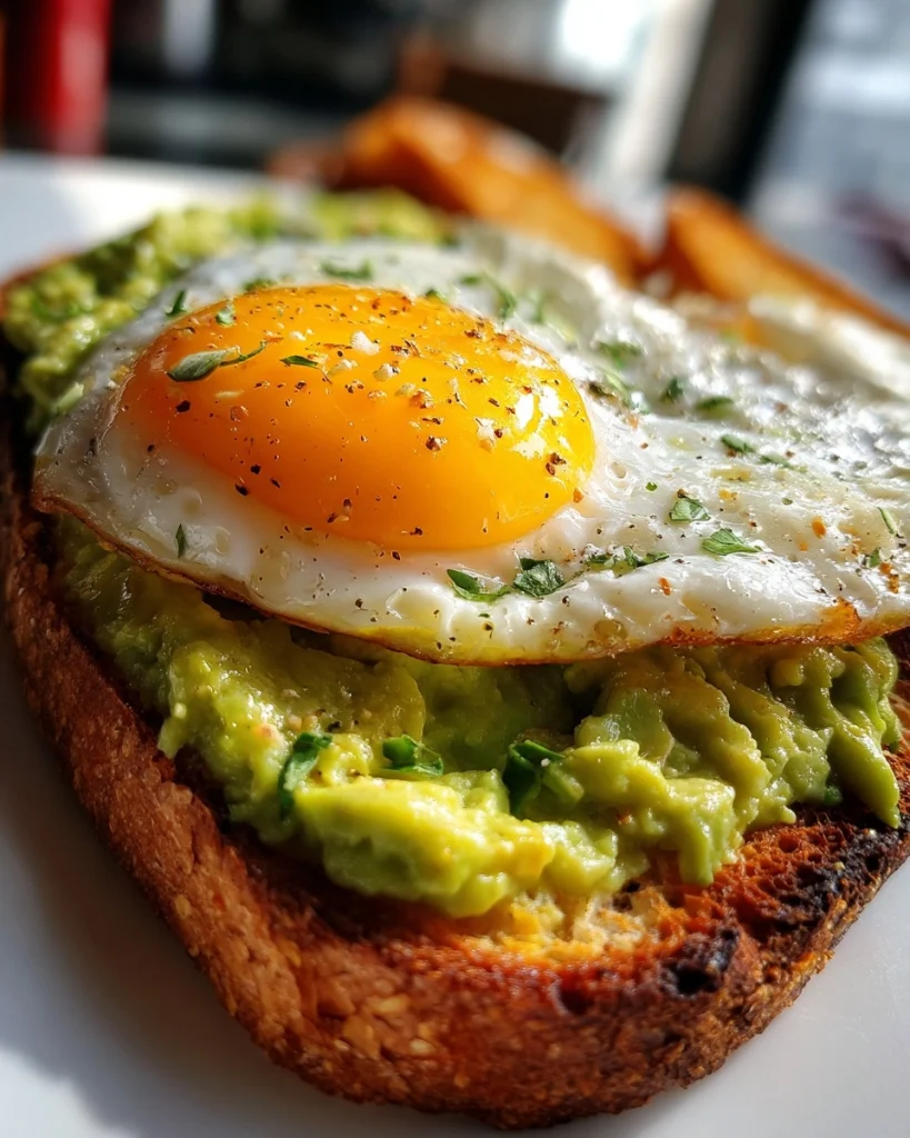 Avocado Toast with Egg (Simple Breakfast That Hits)