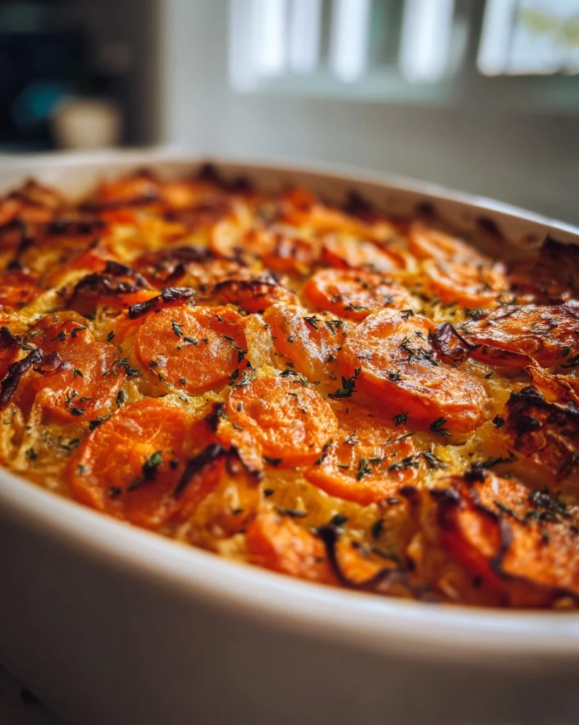 Cozy Carrot Casserole (Sweet, Savory, and So Easy)