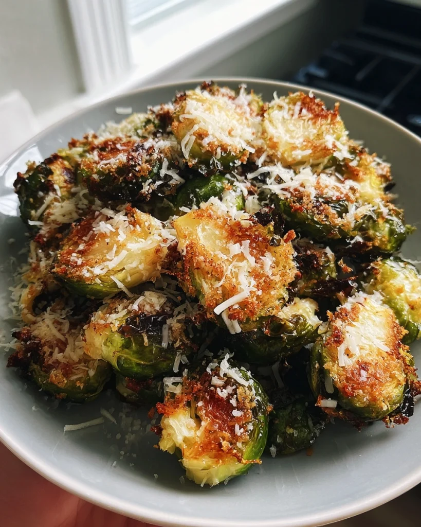 Crunchy Parmesan Brussels Sprouts You’ll Make on Repeat