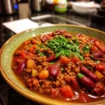Easy Crockpot Chili (Dump, Cook, and Done!)