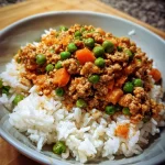 Ground Turkey Over Rice (Fast, Cozy, Budget-Friendly)