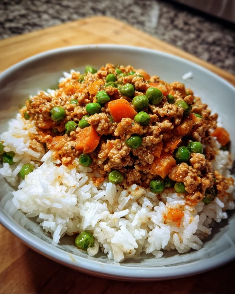 Ground Turkey Over Rice (Fast, Cozy, Budget-Friendly)