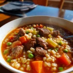 Hearty Beef Barley Soup (Cozy, Filling, Classic)