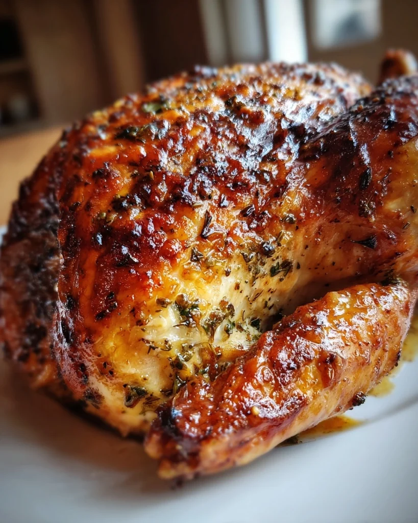 Herb Butter Roasted Turkey (Juicy, Golden, Holiday-Perfect)