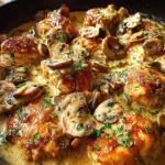 One-Pan Creamy Mushroom Chicken (Weeknight Winner)