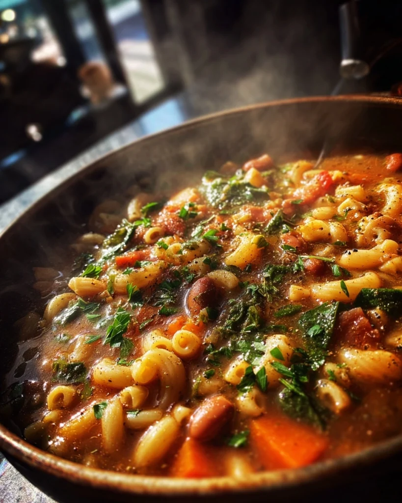 Pasta Fagioli Soup (Hearty Italian Comfort Bowl)