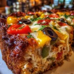 Pizza-Style Cottage Cheese Bake (High-Protein Comfort Food)