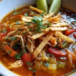 Spicy Chicken Tortilla Soup (Bold, Cozy, and Easy)
