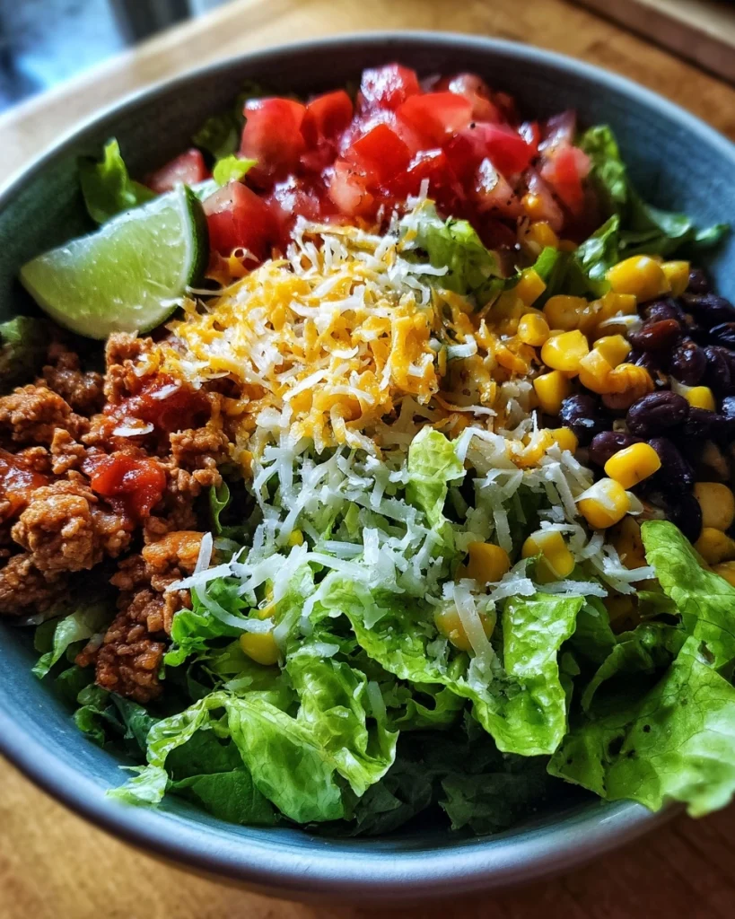 Turkey Taco Bowl (Quick, Healthy, Weeknight-Friendly)