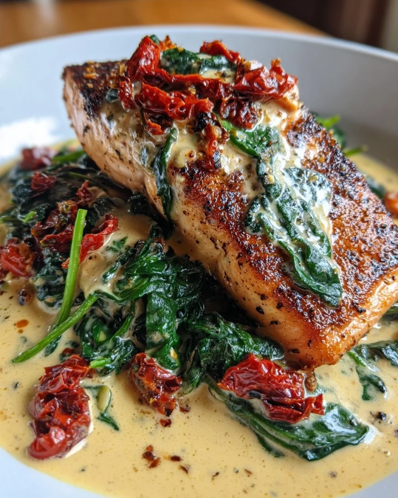 Tuscan Garlic Salmon (Creamy, Dreamy, 30-Min Dinner)