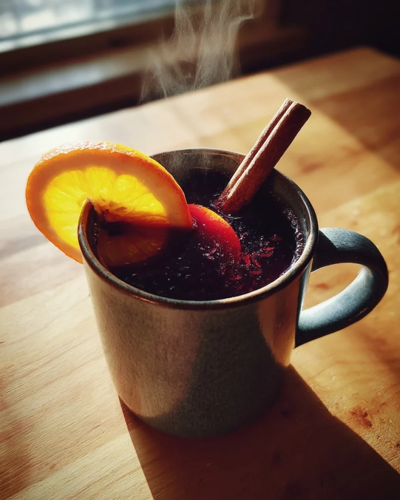 Warm Spiced Cherry Cider (Cozy Mug in Minutes)